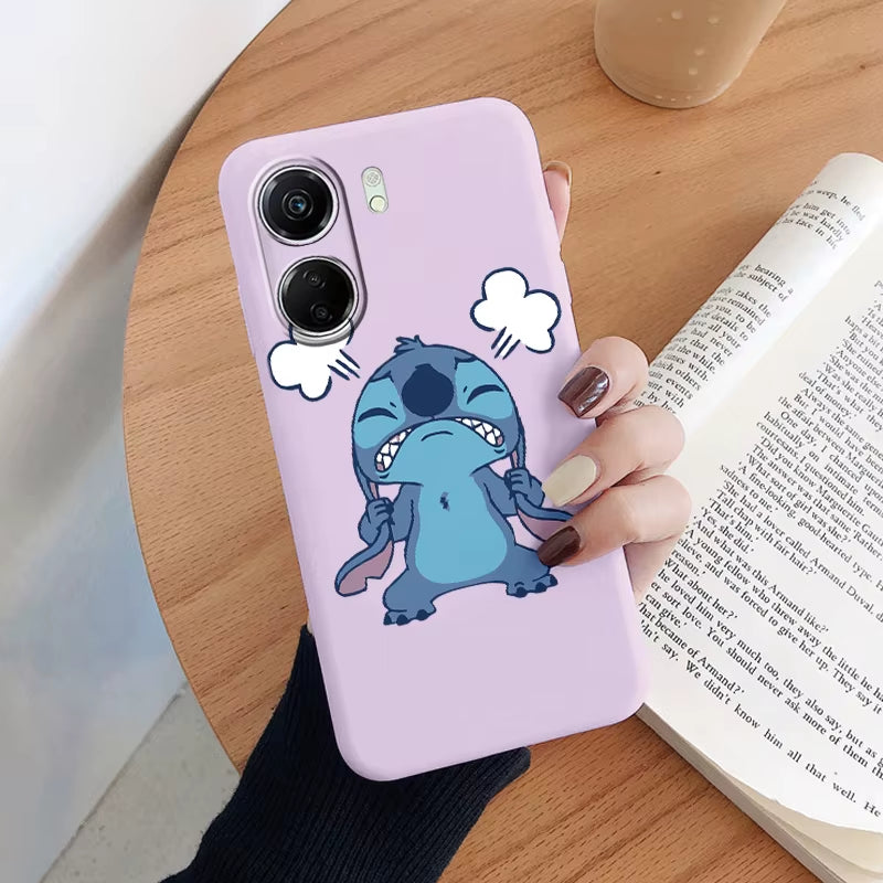 For Redmi 13C Case Kawayi Stich Monster Protective Shell Redmi13C?Cartoon Painted Soft Silicone Fundas for Redmi 13C 13 C Cover