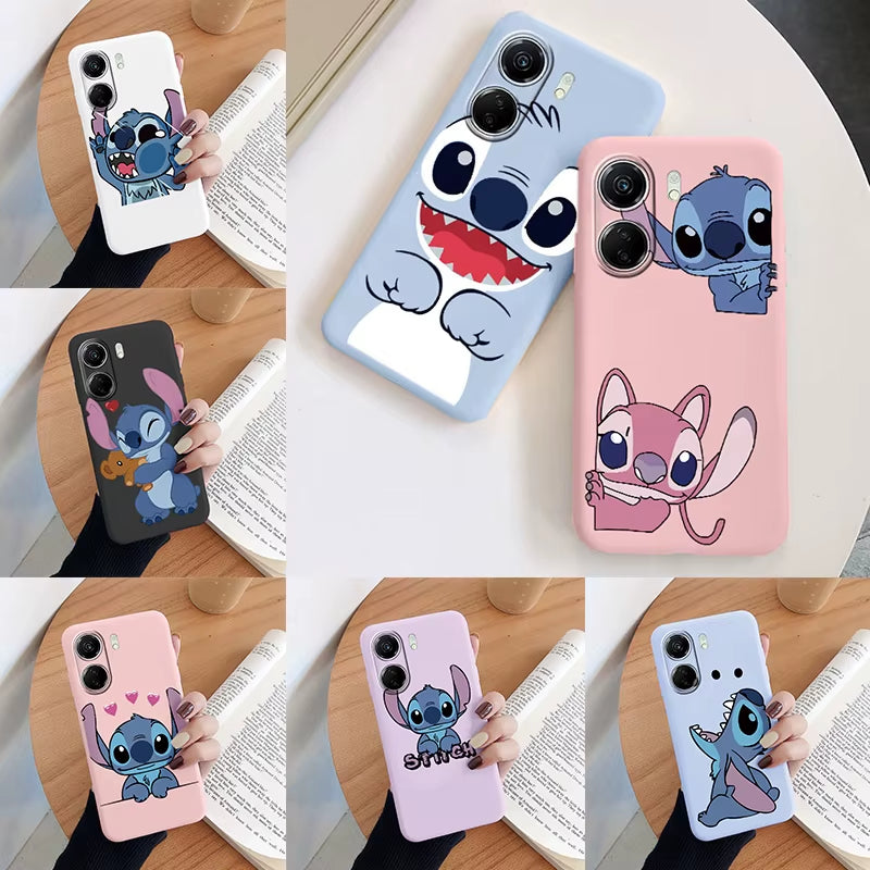 For Redmi 13C Case Kawayi Stich Monster Protective Shell Redmi13C?Cartoon Painted Soft Silicone Fundas for Redmi 13C 13 C Cover