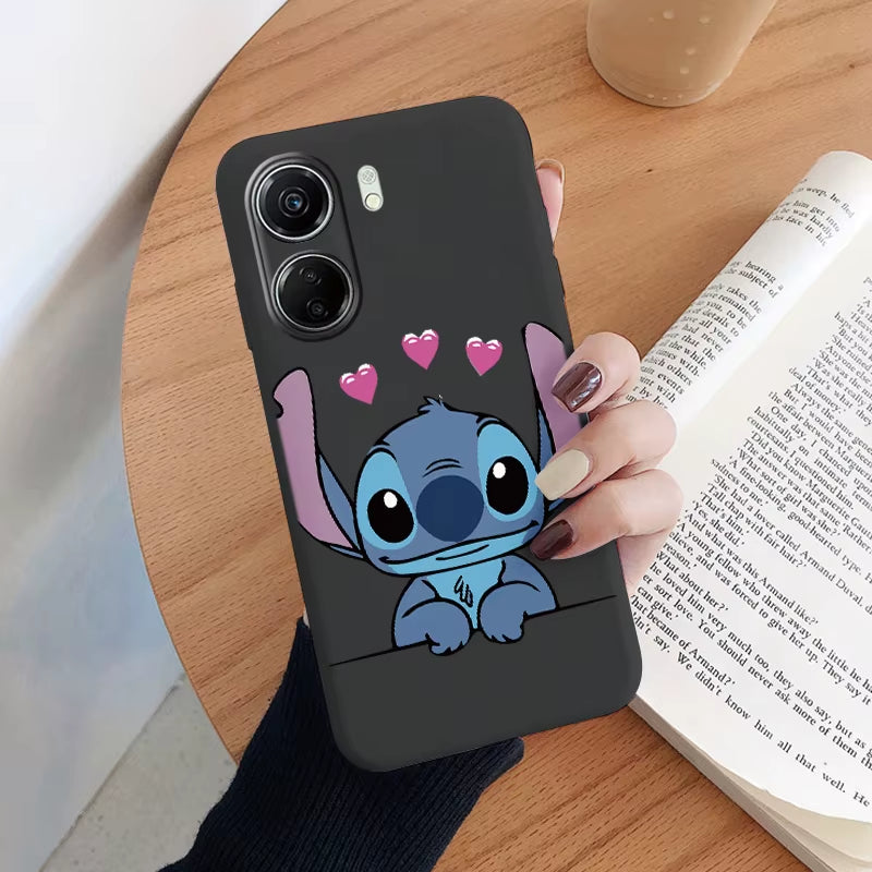 For Redmi 13C Case Kawayi Stich Monster Protective Shell Redmi13C?Cartoon Painted Soft Silicone Fundas for Redmi 13C 13 C Cover