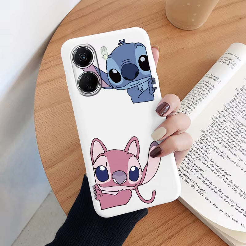 For Redmi 13C Case Kawayi Stich Monster Protective Shell Redmi13C?Cartoon Painted Soft Silicone Fundas for Redmi 13C 13 C Cover