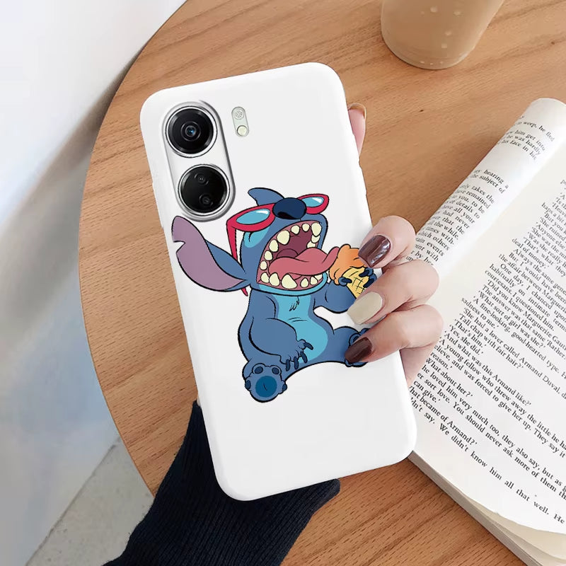 For Redmi 13C Case Kawayi Stich Monster Protective Shell Redmi13C?Cartoon Painted Soft Silicone Fundas for Redmi 13C 13 C Cover