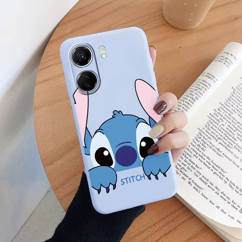 For Redmi 13C Case Kawayi Stich Monster Protective Shell Redmi13C?Cartoon Painted Soft Silicone Fundas for Redmi 13C 13 C Cover