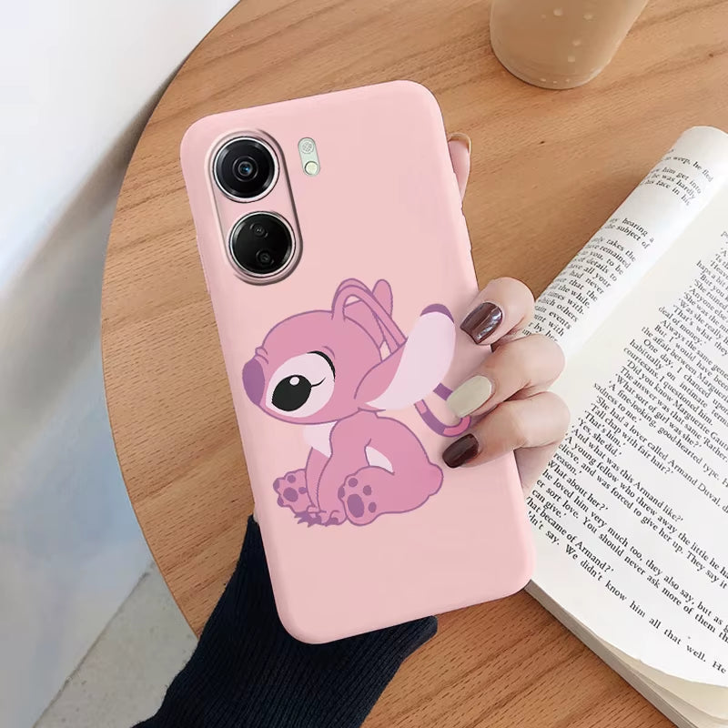 For Redmi 13C Case Kawayi Stich Monster Protective Shell Redmi13C?Cartoon Painted Soft Silicone Fundas for Redmi 13C 13 C Cover