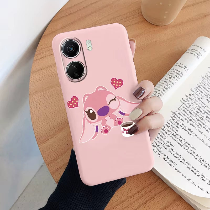 For Redmi 13C Case Kawayi Stich Monster Protective Shell Redmi13C?Cartoon Painted Soft Silicone Fundas for Redmi 13C 13 C Cover