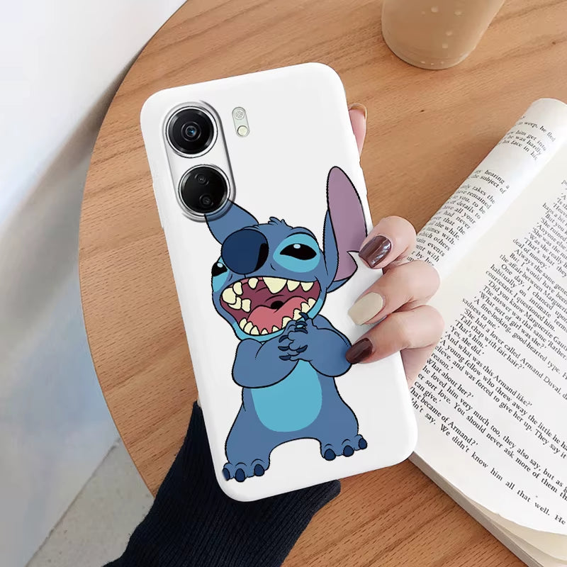For Redmi 13C Case Kawayi Stich Monster Protective Shell Redmi13C?Cartoon Painted Soft Silicone Fundas for Redmi 13C 13 C Cover