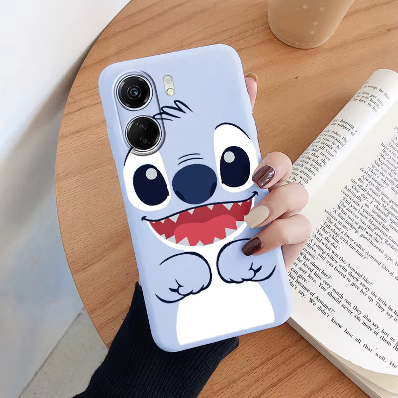 For Redmi 13C Case Kawayi Stich Monster Protective Shell Redmi13C?Cartoon Painted Soft Silicone Fundas for Redmi 13C 13 C Cover
