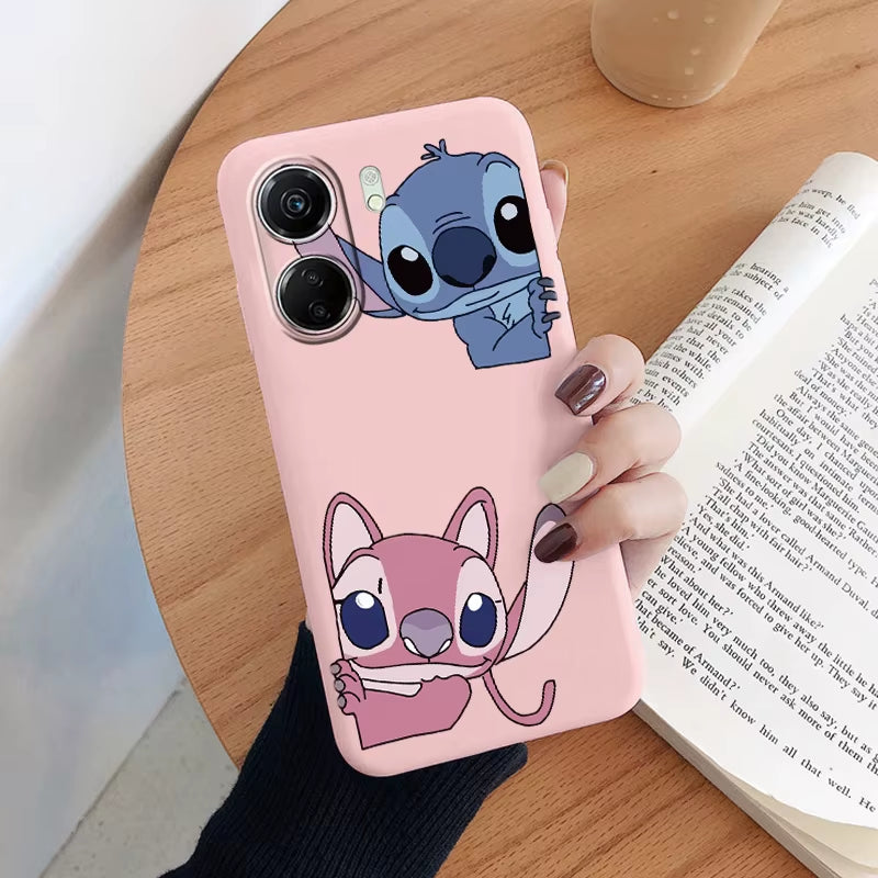 For Redmi 13C Case Kawayi Stich Monster Protective Shell Redmi13C?Cartoon Painted Soft Silicone Fundas for Redmi 13C 13 C Cover