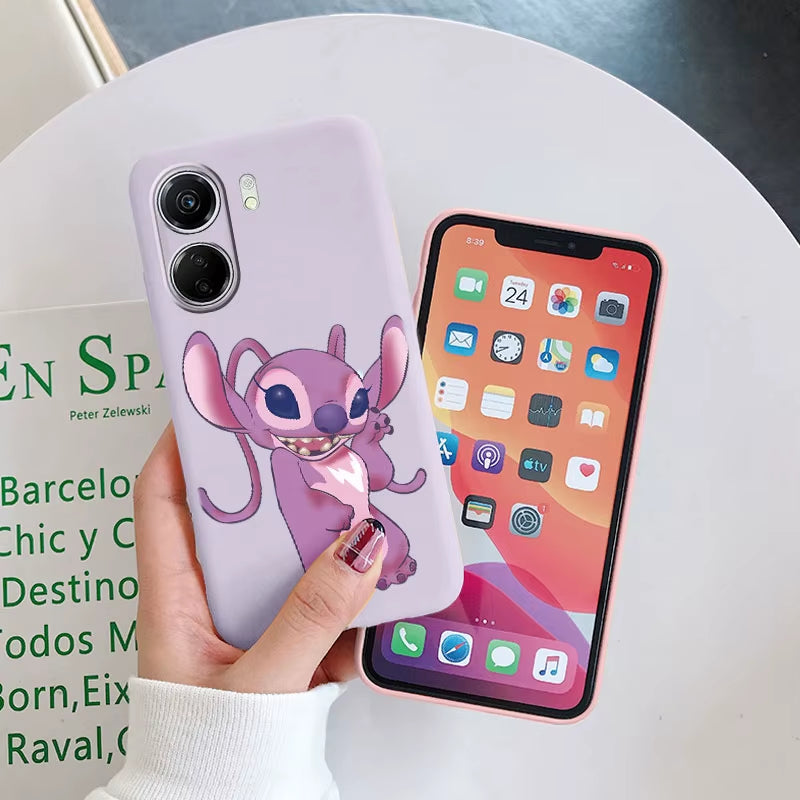 For Redmi 13C Case Kawayi Stich Monster Protective Shell Redmi13C?Cartoon Painted Soft Silicone Fundas for Redmi 13C 13 C Cover