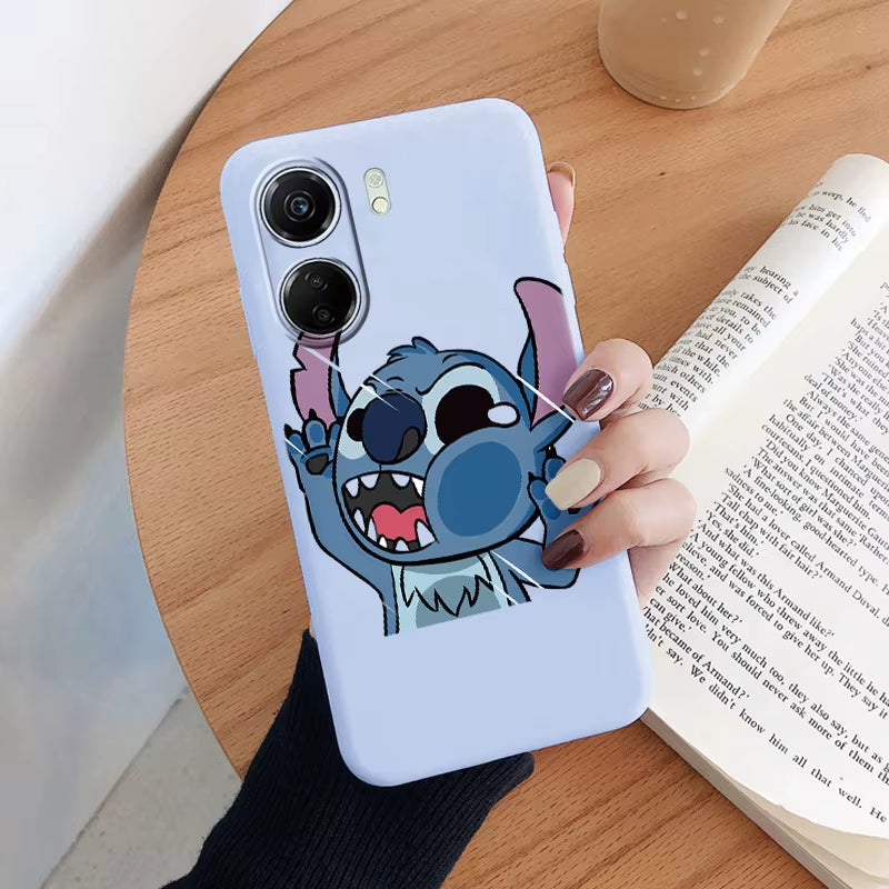 For Redmi 13C Case Kawayi Stich Monster Protective Shell Redmi13C?Cartoon Painted Soft Silicone Fundas for Redmi 13C 13 C Cover