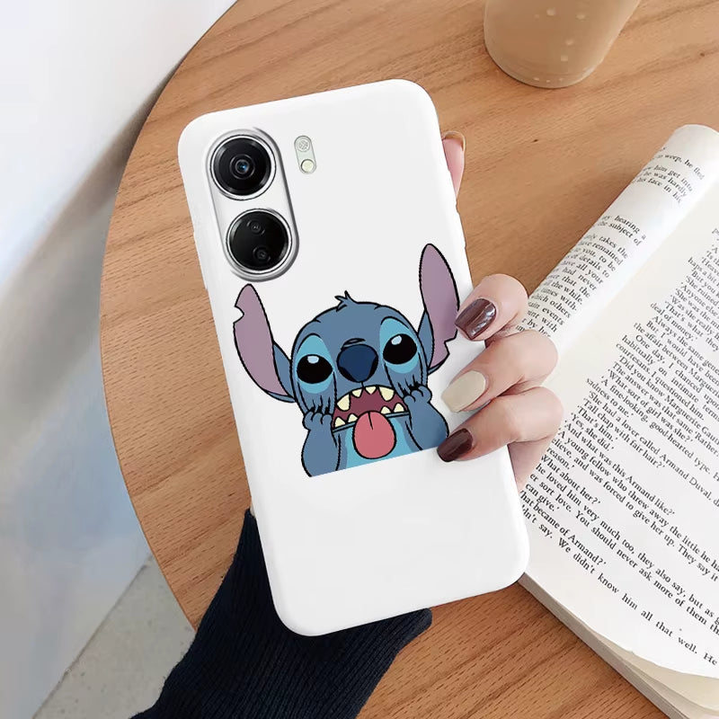 For Redmi 13C Case Kawayi Stich Monster Protective Shell Redmi13C?Cartoon Painted Soft Silicone Fundas for Redmi 13C 13 C Cover