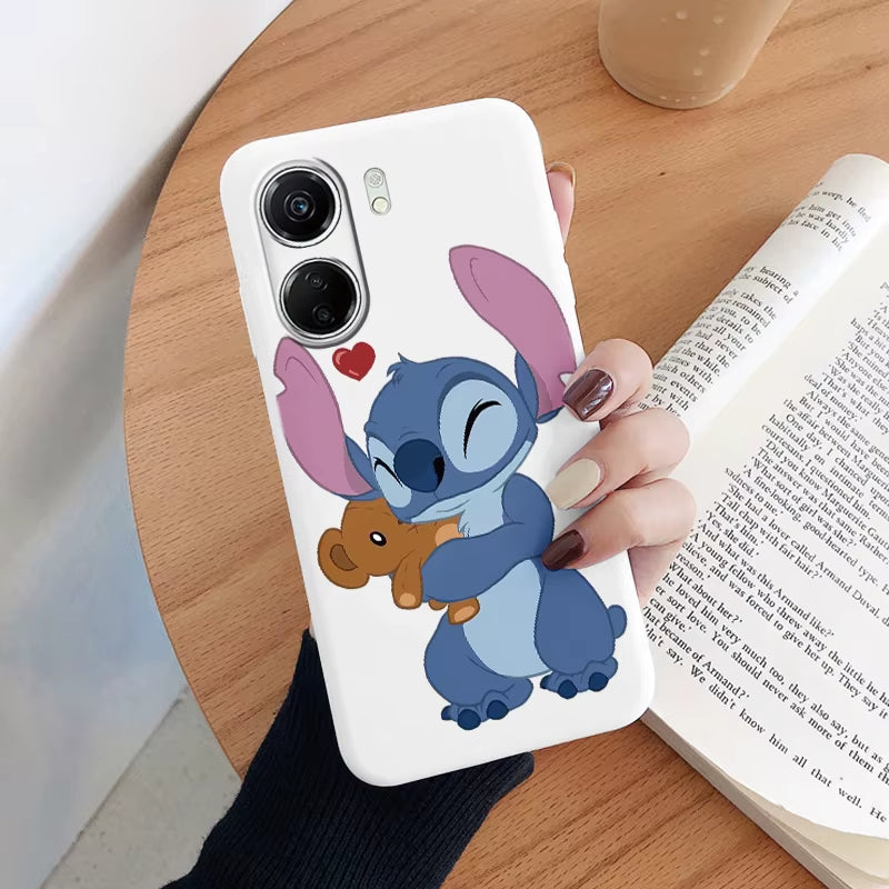 For Redmi 13C Case Kawayi Stich Monster Protective Shell Redmi13C?Cartoon Painted Soft Silicone Fundas for Redmi 13C 13 C Cover