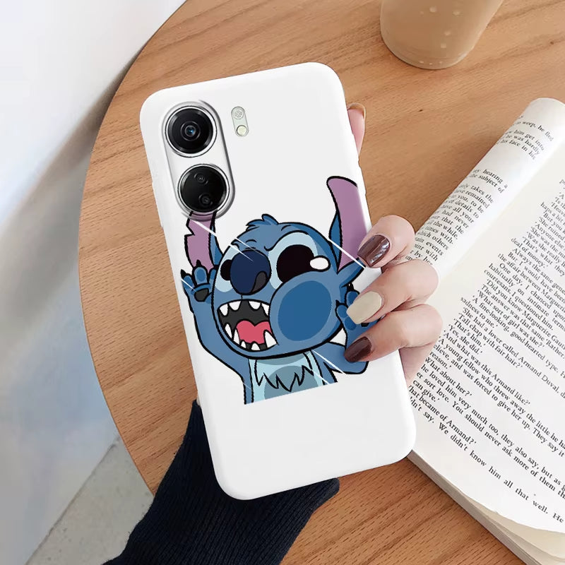 For Redmi 13C Case Kawayi Stich Monster Protective Shell Redmi13C?Cartoon Painted Soft Silicone Fundas for Redmi 13C 13 C Cover
