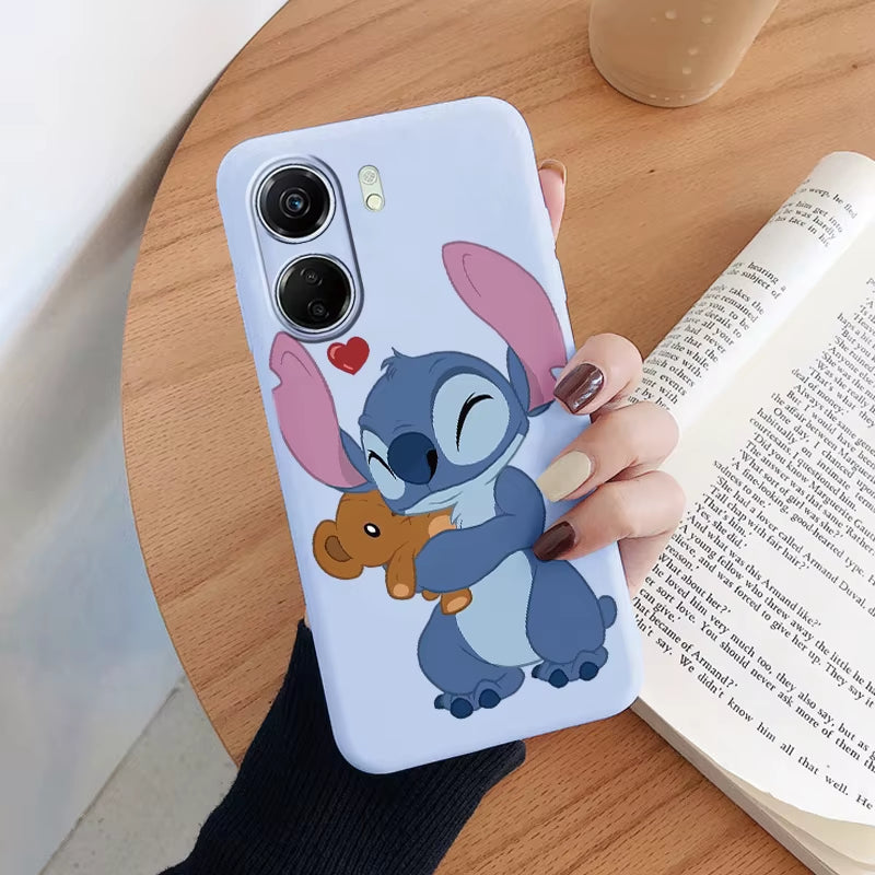 For Redmi 13C Case Kawayi Stich Monster Protective Shell Redmi13C?Cartoon Painted Soft Silicone Fundas for Redmi 13C 13 C Cover