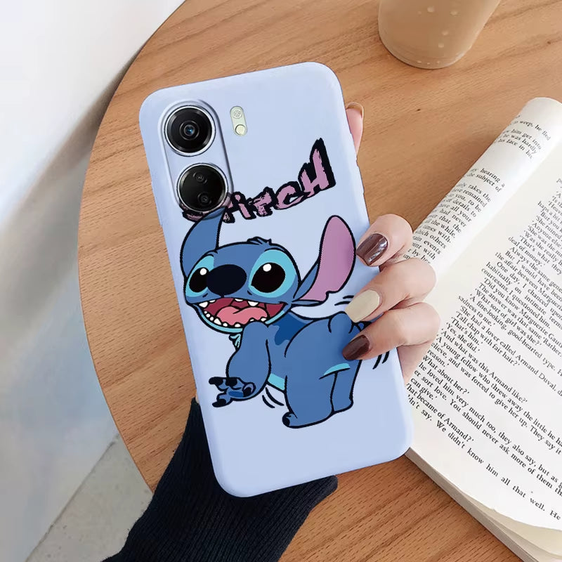 For Redmi 13C Case Kawayi Stich Monster Protective Shell Redmi13C?Cartoon Painted Soft Silicone Fundas for Redmi 13C 13 C Cover