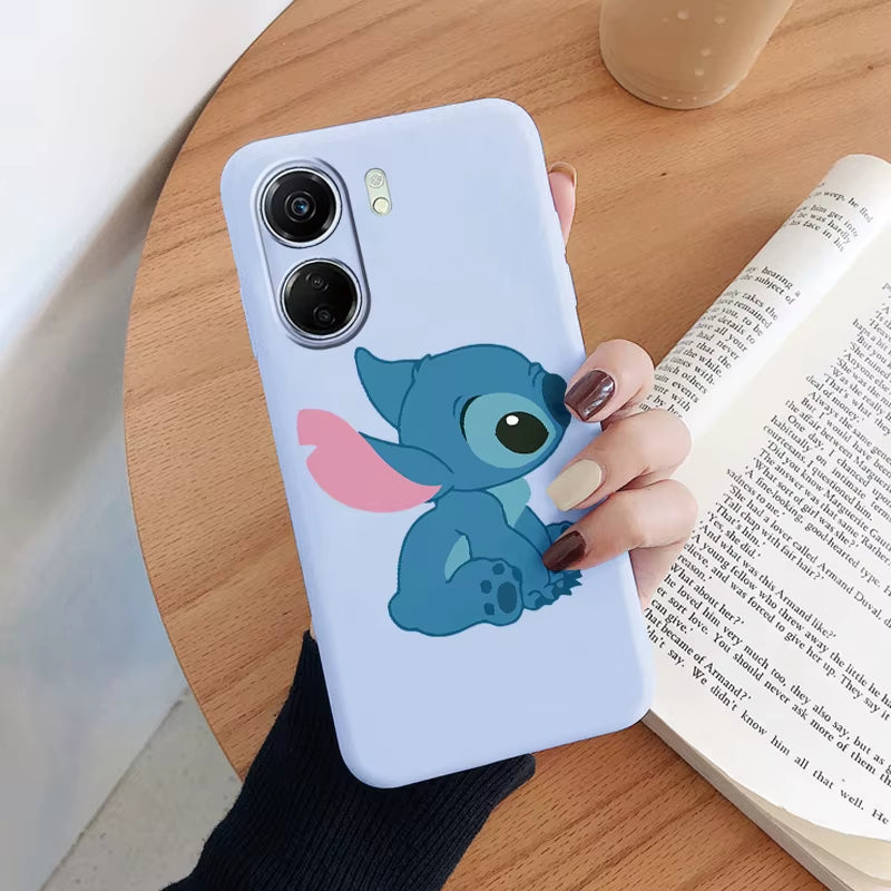 For Redmi 13C Case Kawayi Stich Monster Protective Shell Redmi13C?Cartoon Painted Soft Silicone Fundas for Redmi 13C 13 C Cover